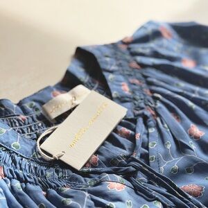 New! Natalie Martin Blue Floral Dress